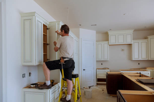Cabinet Refacing Before After Sugar Land